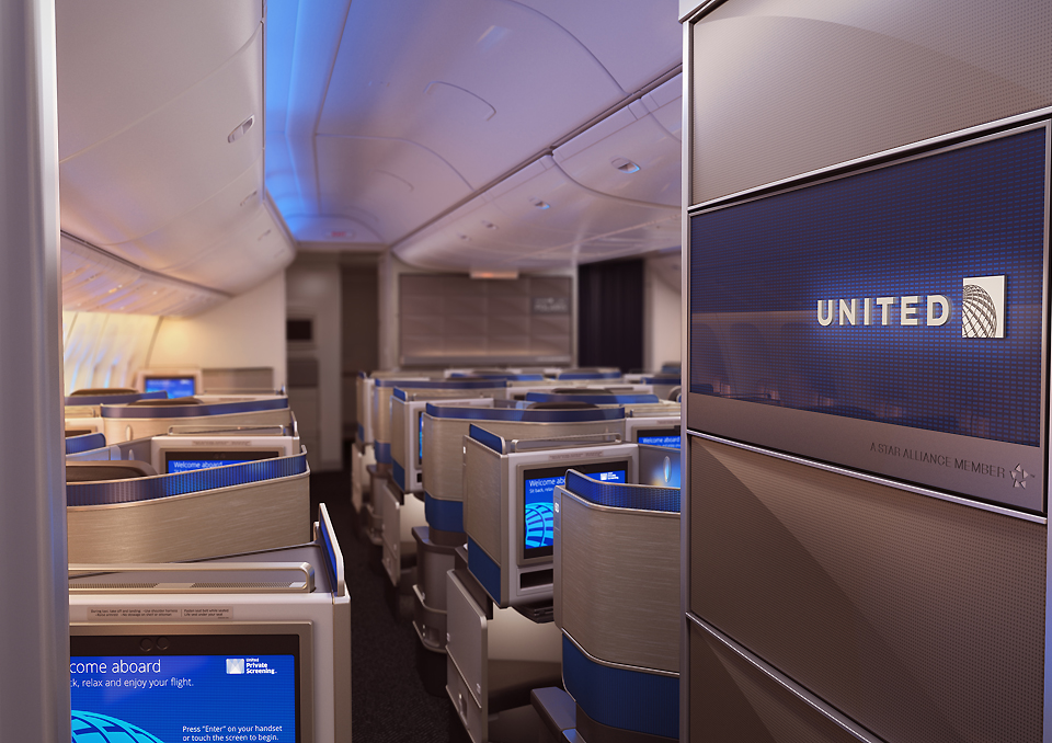 United Airlines Polaris