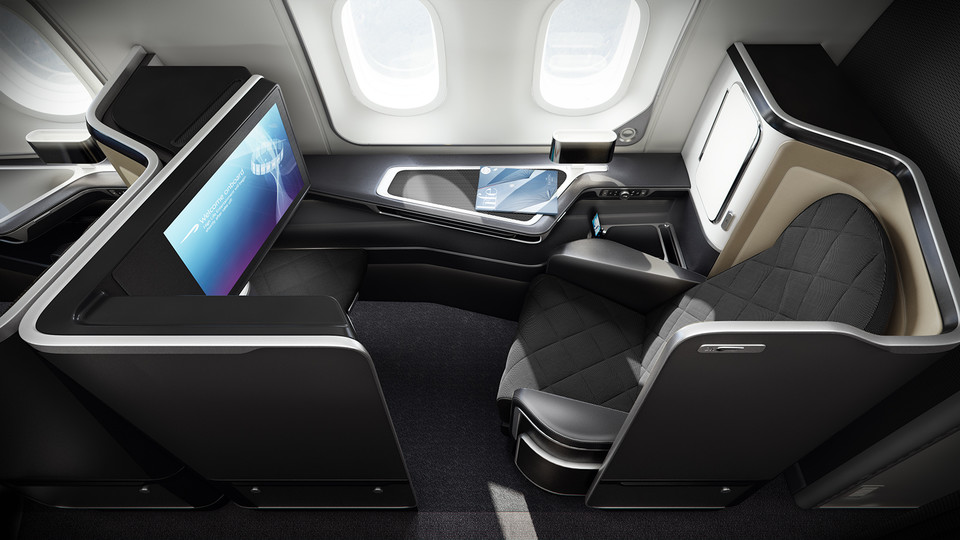 British Airways Boeing 787 First Cabin