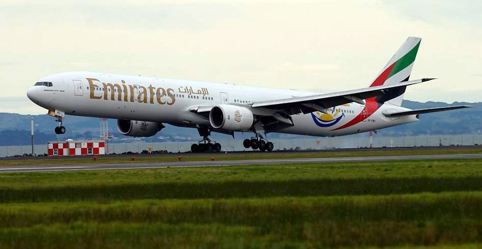 Emirates in Auckland