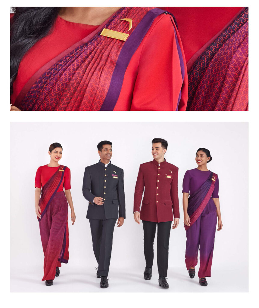 New cabin crew uniforms for Air India