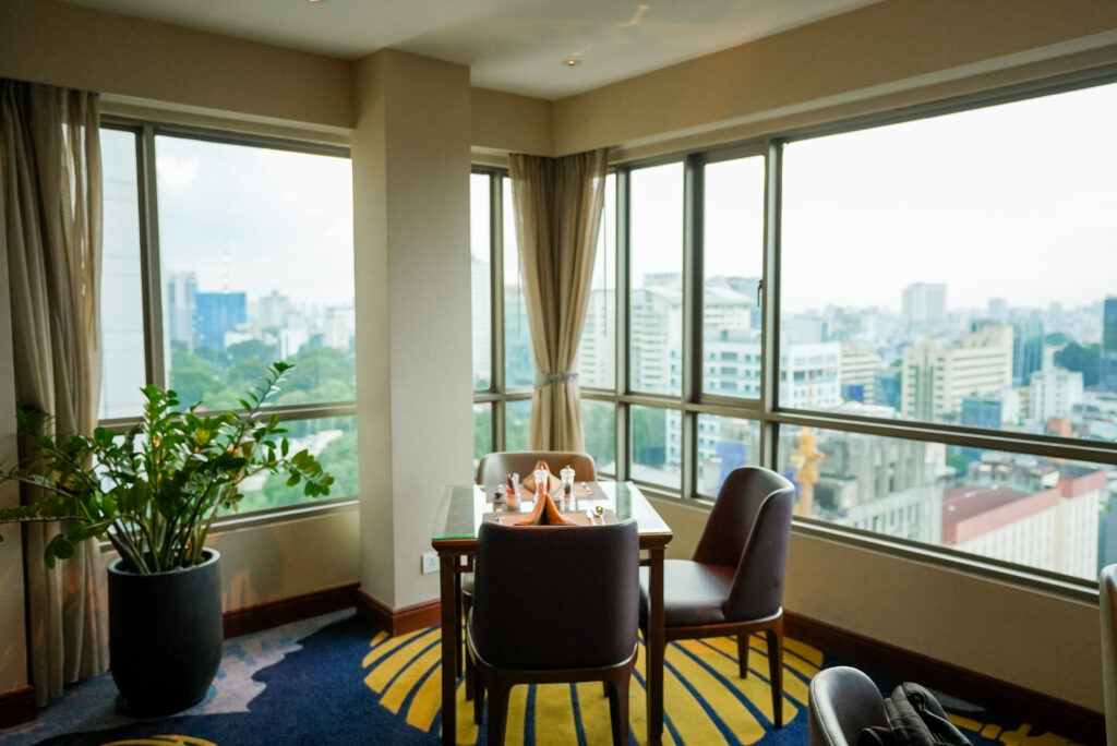 View from The Lounge at Sofitel Saigon Plaza