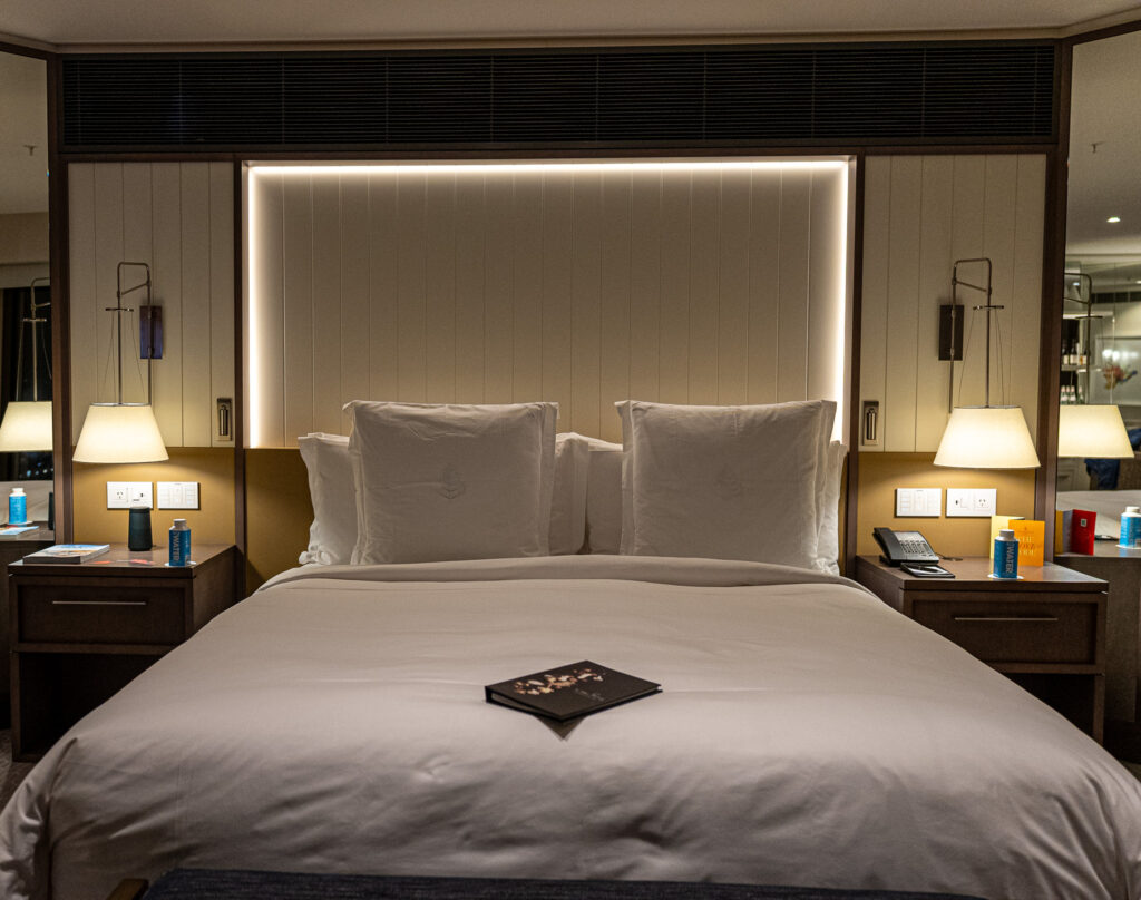 The King Bed at Full Harbour Club Suite. Photo: Harmeet Sehgal