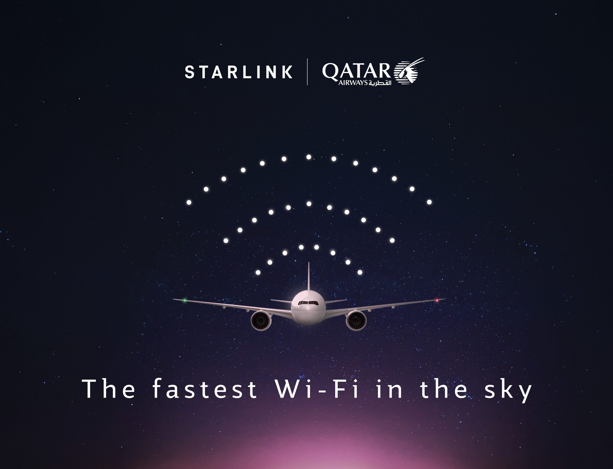 Qatar Airways starlink