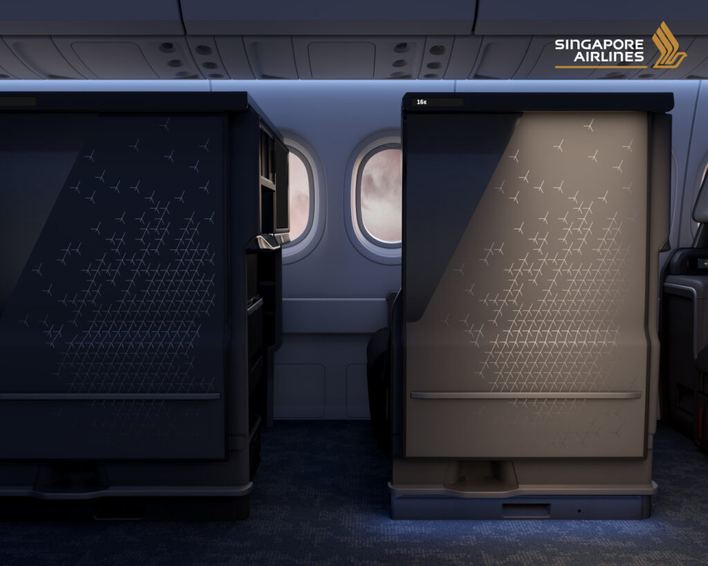 New Singapore Airlines Business Class