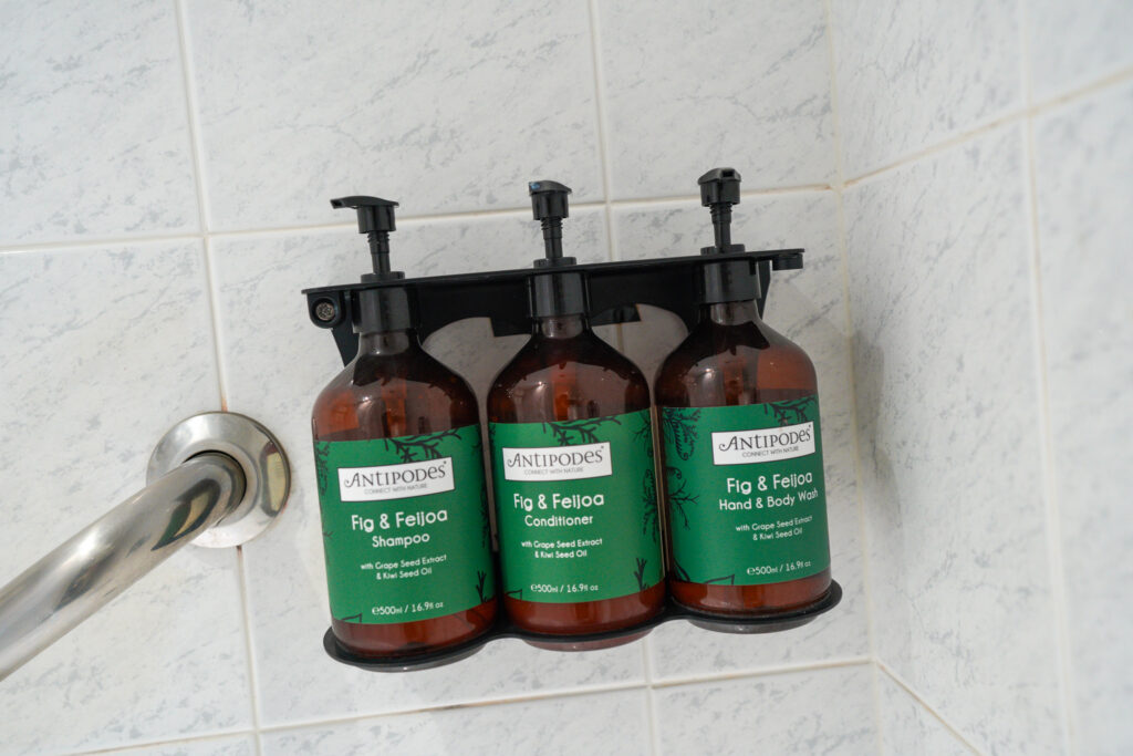 Antipodes bathcare products in Crowne Plaza Queenstown