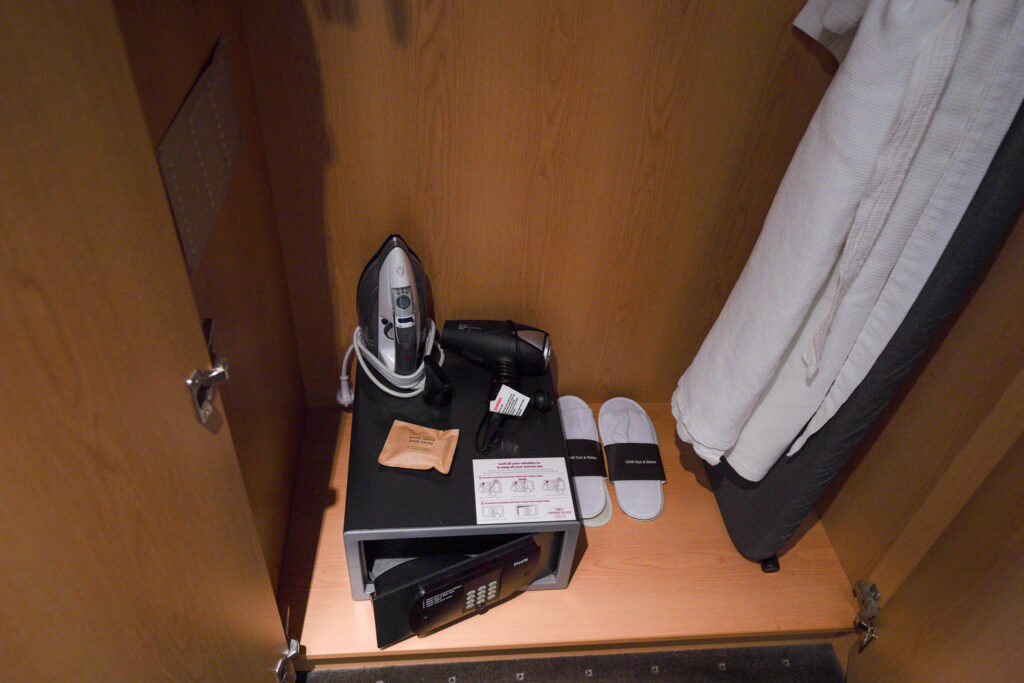 In-room amenities at Crowne Plaza Queenstown