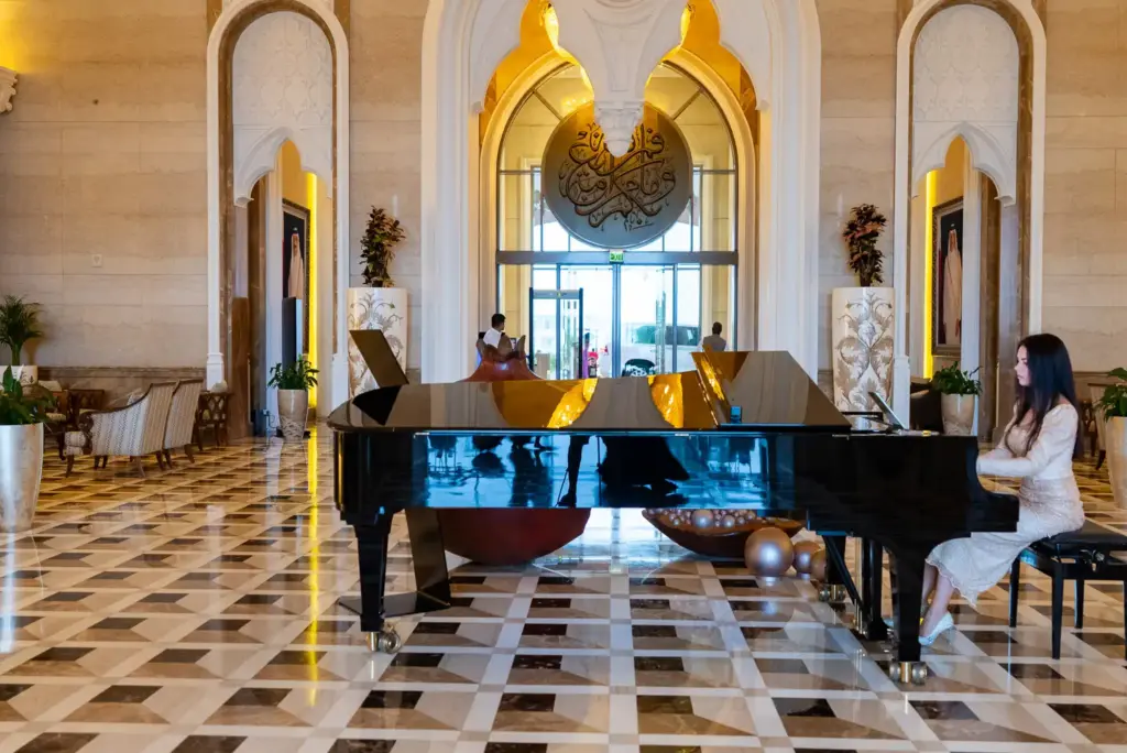 The Grand Lobby at Marsa Malaz Kempinski