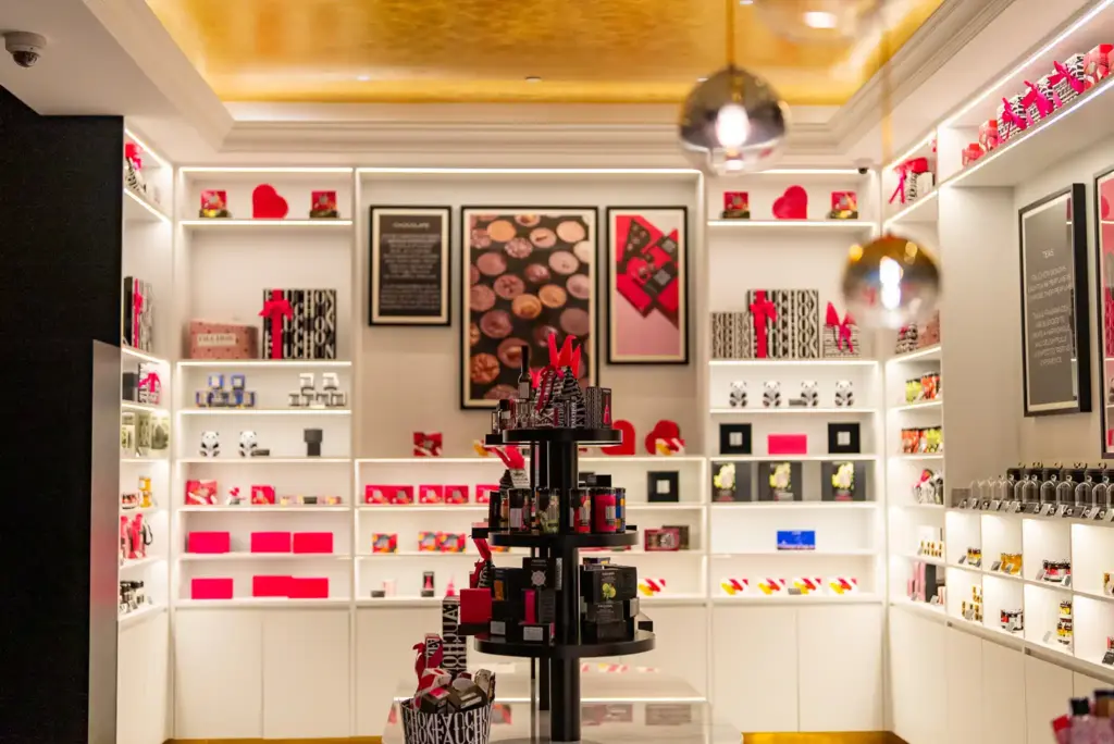 Chocolatery at the Fauchon Parisian Cafe