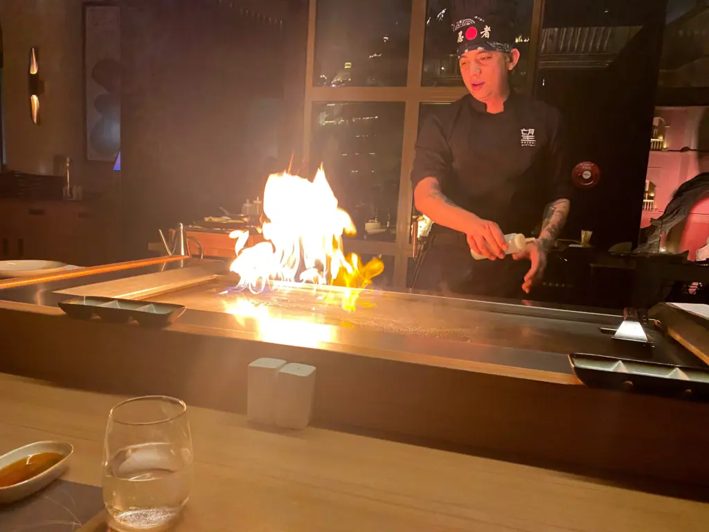 Nozomi Teppan at The Marsa Malaz Kempinski