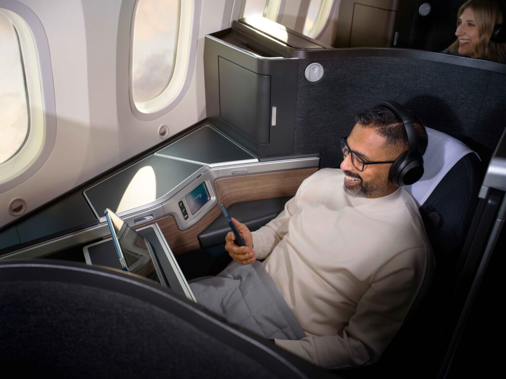 Starlink on-board British Airways