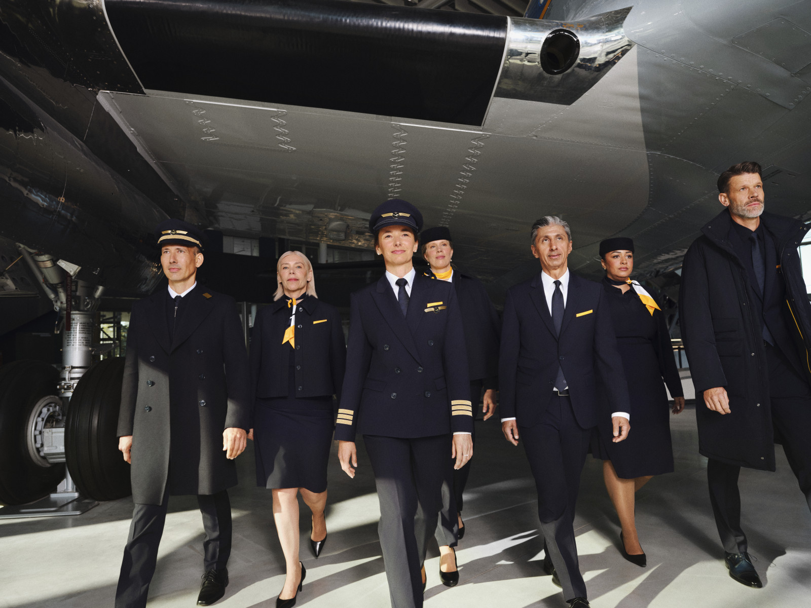 New Lufthansa crew outfits designed by BOSS